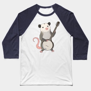 Possum playing the banjo Baseball T-Shirt